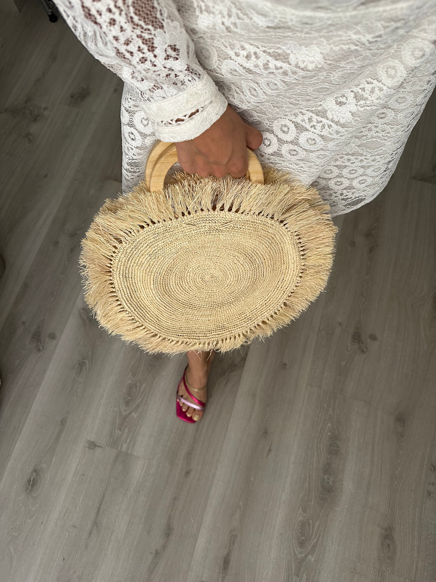 Bolso original Tejido a mano - 100% Paja Toquilla