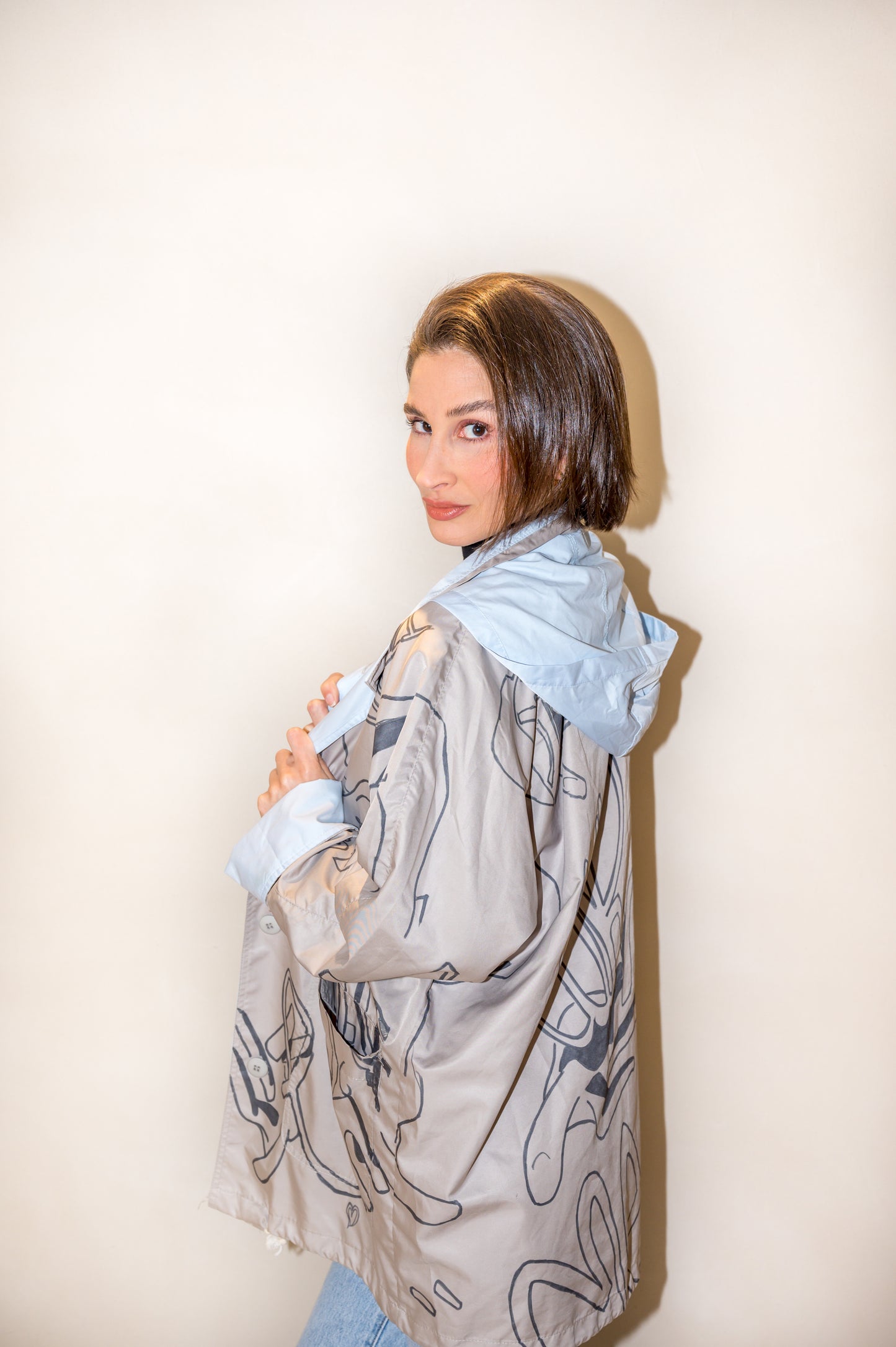 Chaqueta Azul Upcycling