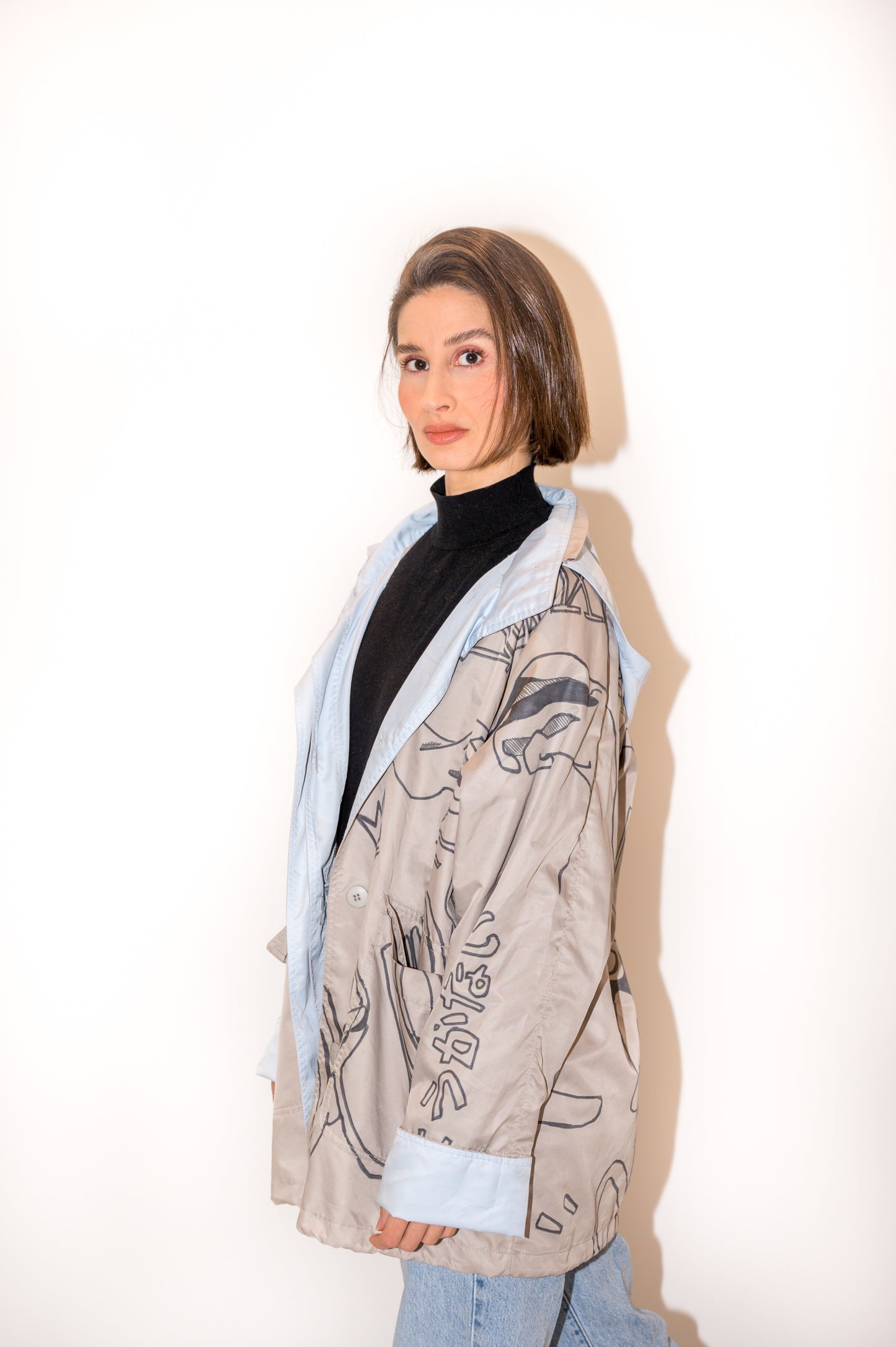 Chaqueta Azul Upcycling